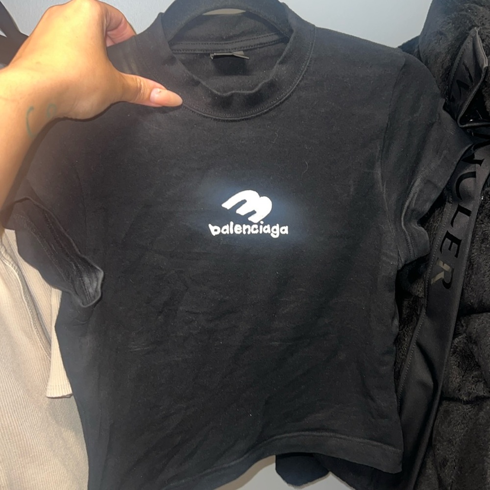 Balecenciaga crop top